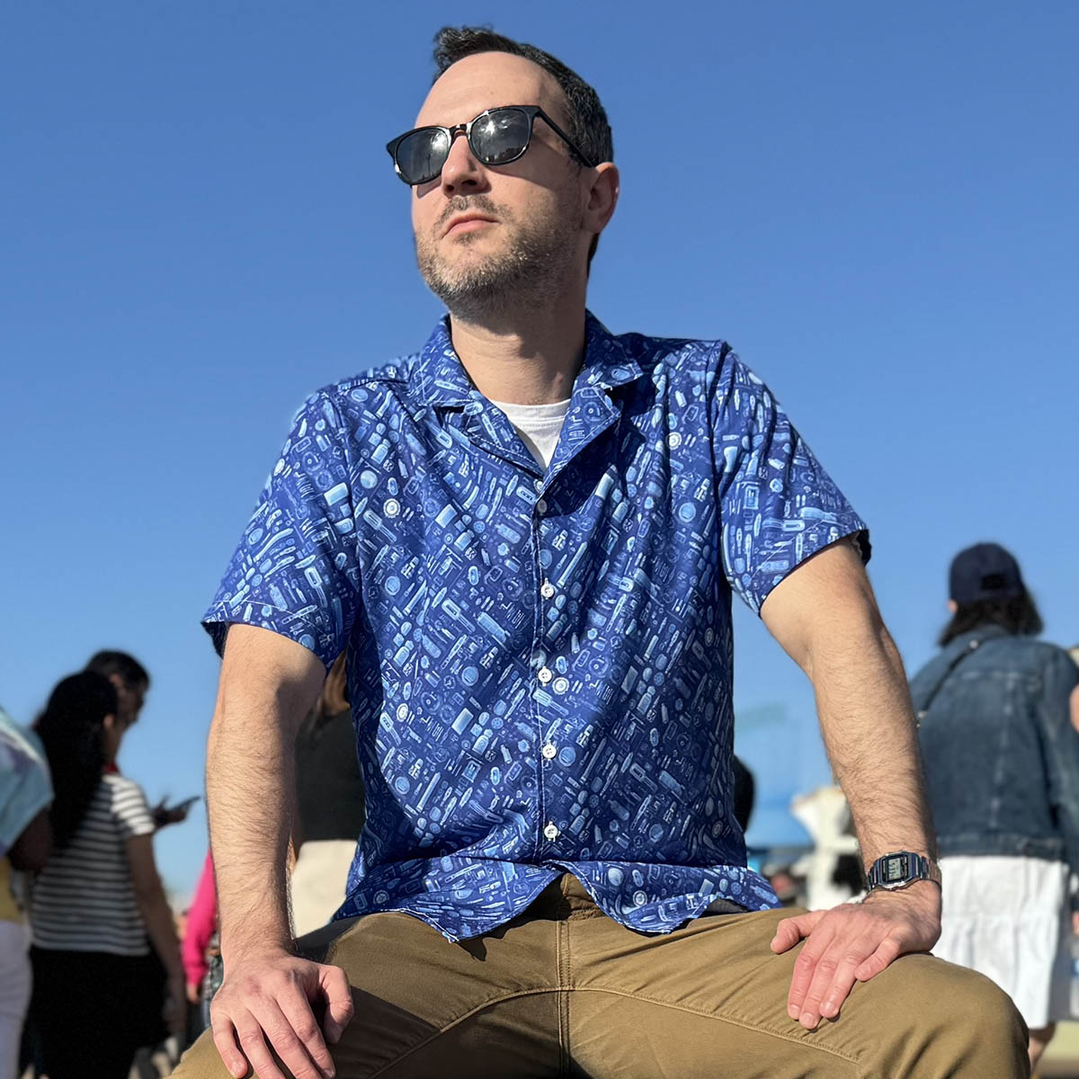 Sci Fi Tools | Cool Comfortable Hawaiian short sleeve shirt
