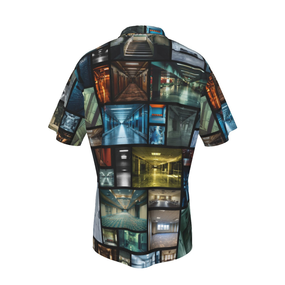 Liminal Spaces | Men's Hawaiian Shirt - Eerie Transitional Realms