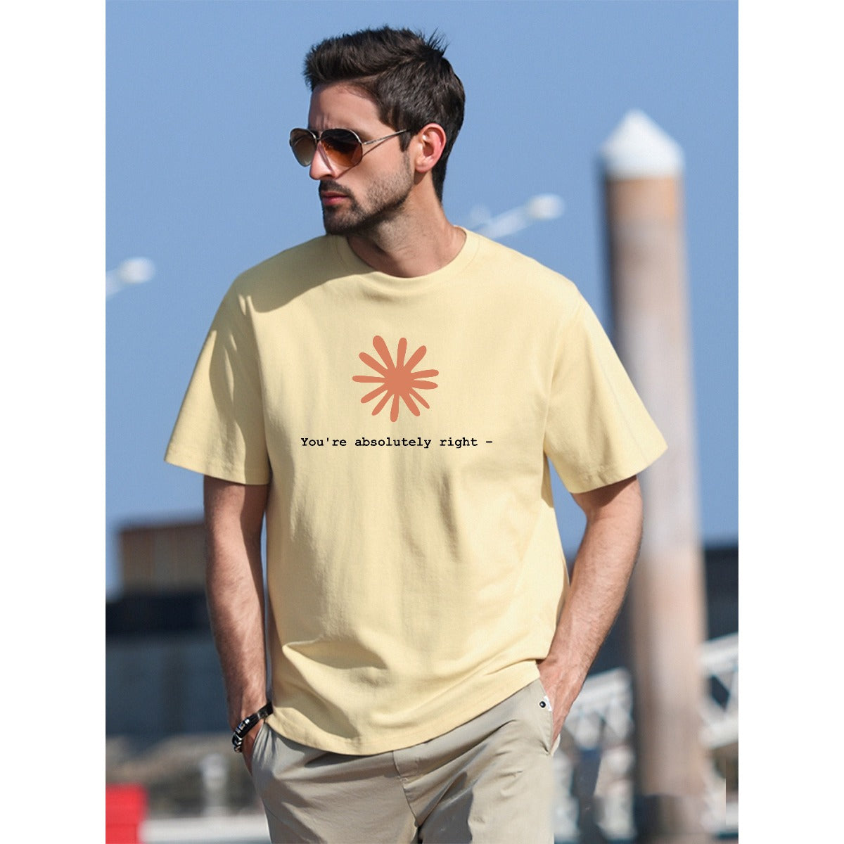 Claude AI Sycophancy T-Shirt | Artificial Intelligence "You're Absolutely Right" Humor Tee