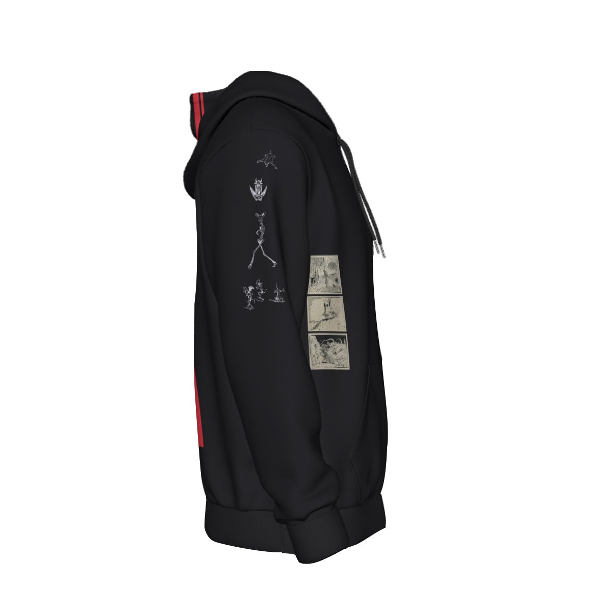 Hell of a Hoodie | Devilishly Funny Vintage Art Fleece-Lined Sweatshirt