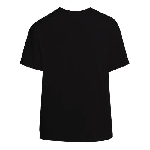 Merry Krampus Black Cotton T-Shirt | Holiday Horror Fashion (Gildan Made In US)
