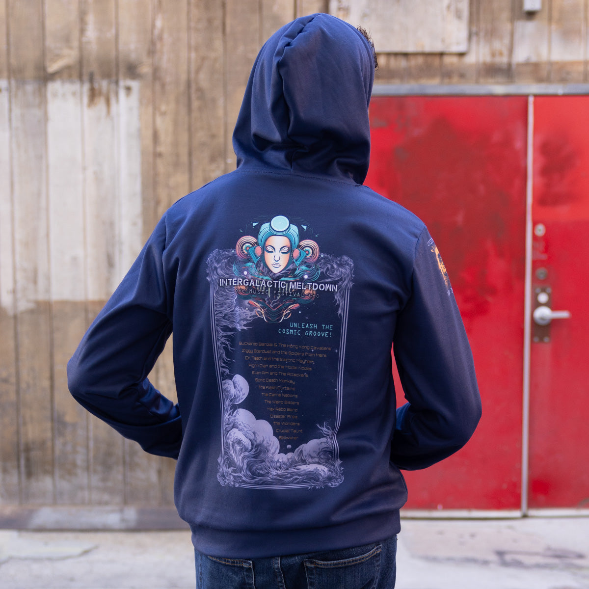 Intergalactic Meltdown Long Sleeve Concert Hoodie