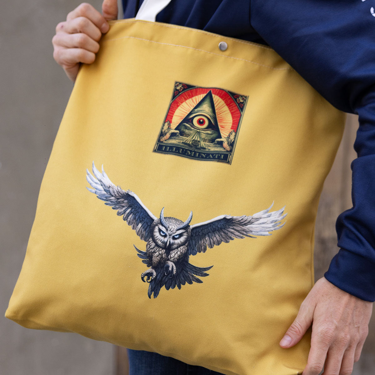 Illuminati Canvas Tote