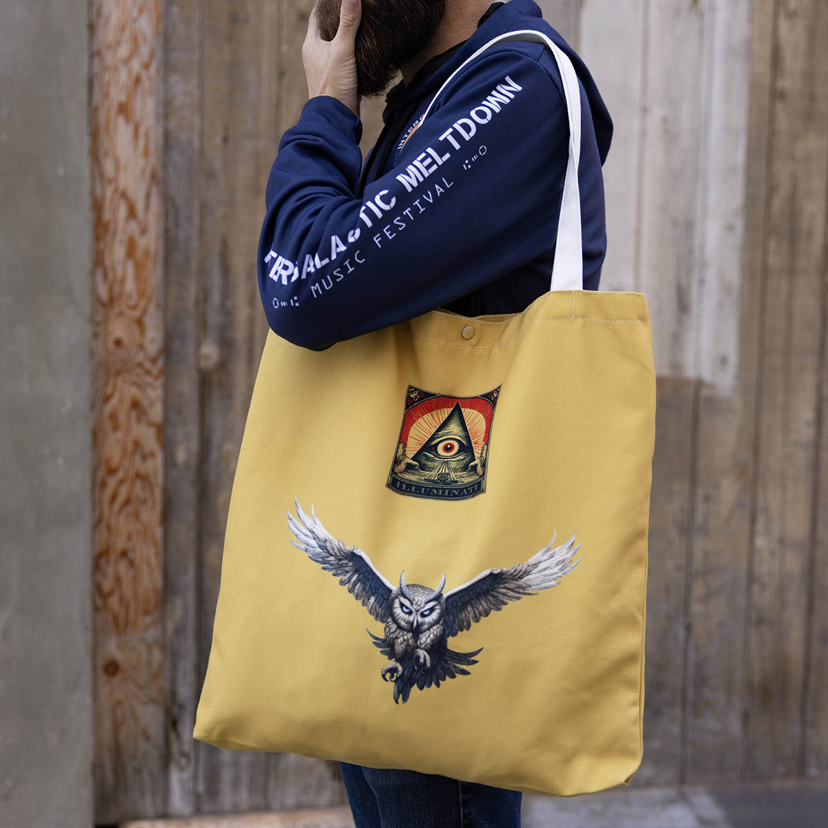 Illuminati Canvas Tote