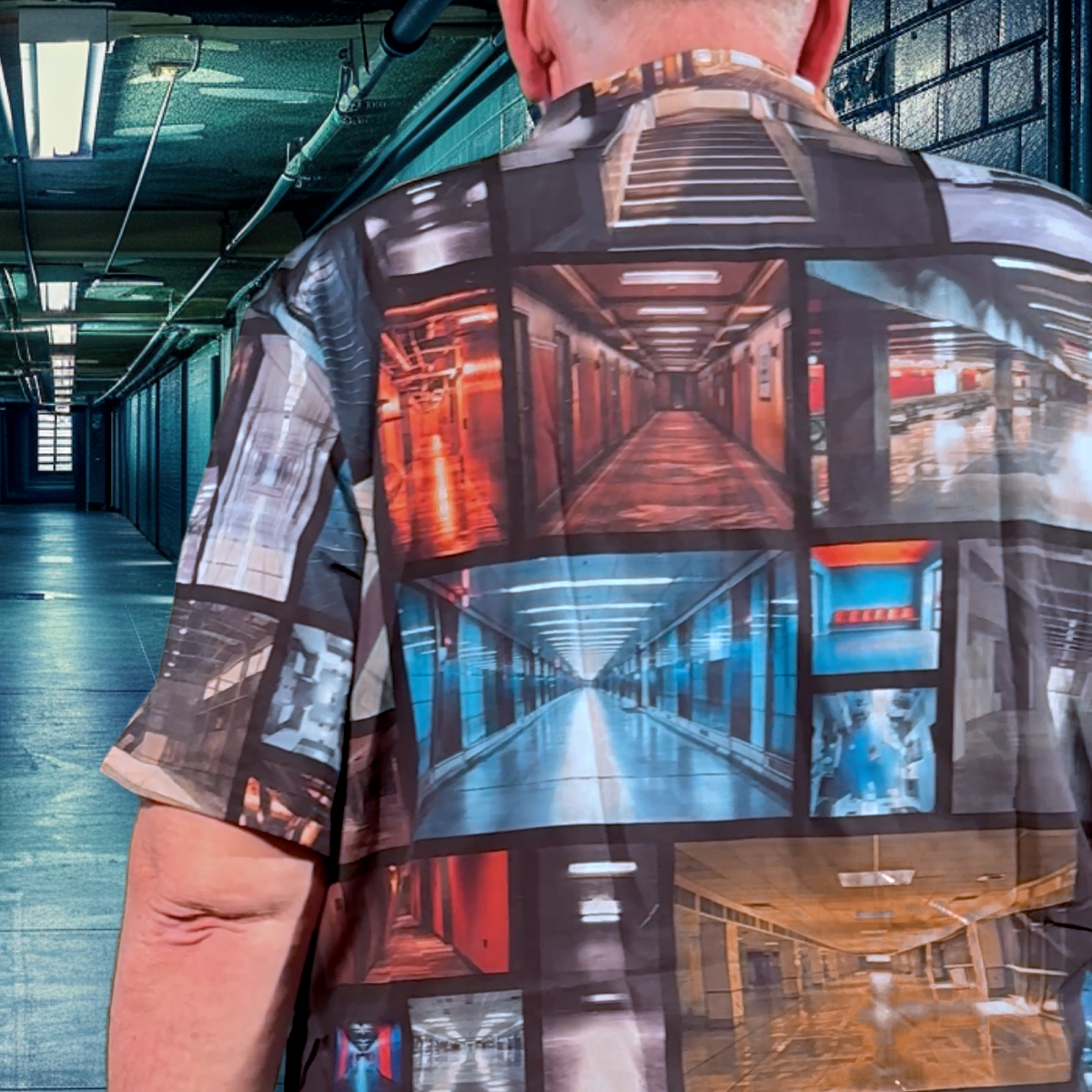 Liminal Spaces | Men's Hawaiian Shirt - Eerie Transitional Realms