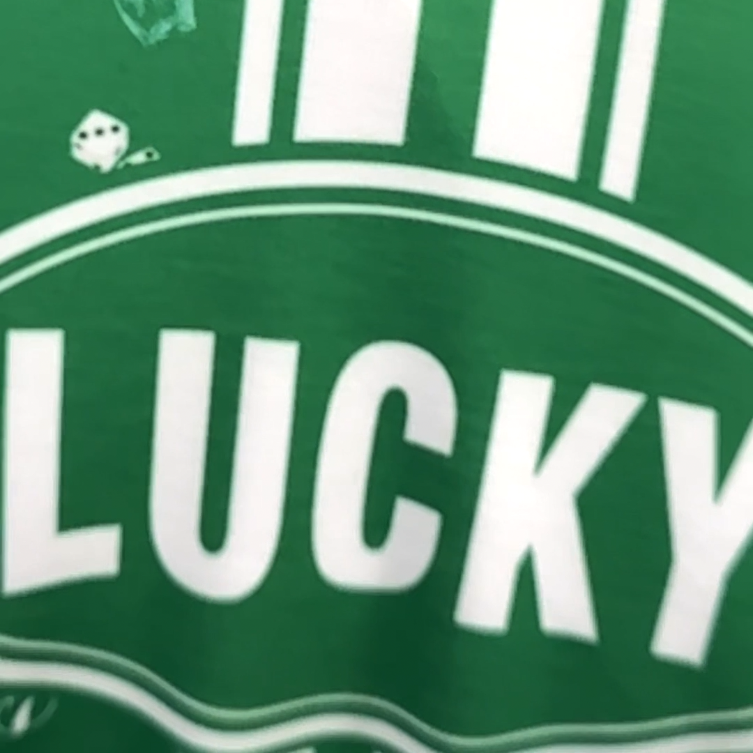 Lucky Hoodie | Men's Fleece Lined Pullover Hoodie with Luck from Horseshoes, Shamrocks, Shooting Stars
