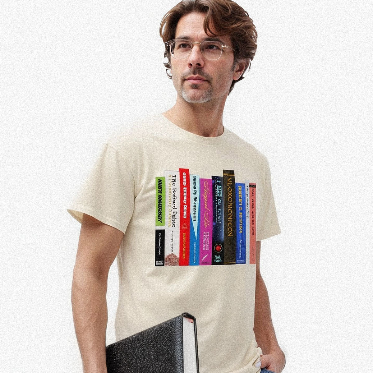 Fictional Books T-Shirt | Dark Humor Literary Parody Pop Culture Tee
