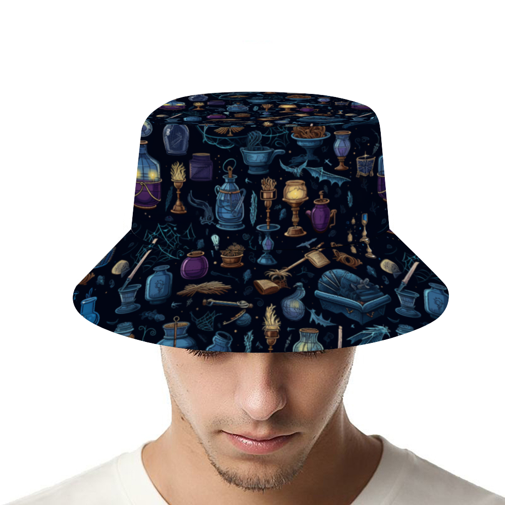 Magic Unisex Classic Bucket Hat | Summer Travel Beach Sun Caps