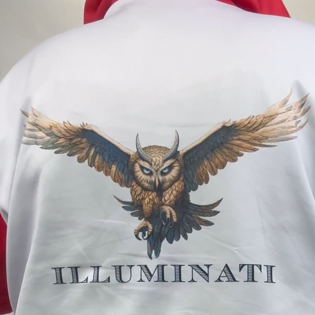 Illuminati Unisex Zipper Hoodie With Black Lining