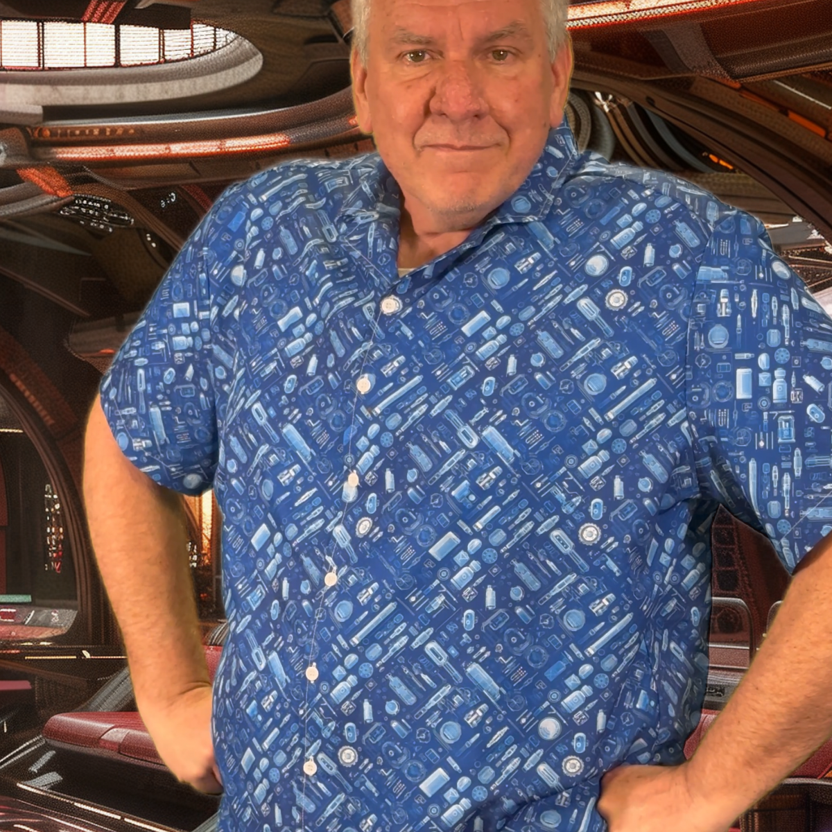 Sci Fi Tools | Cool Comfortable Hawaiian short sleeve shirt