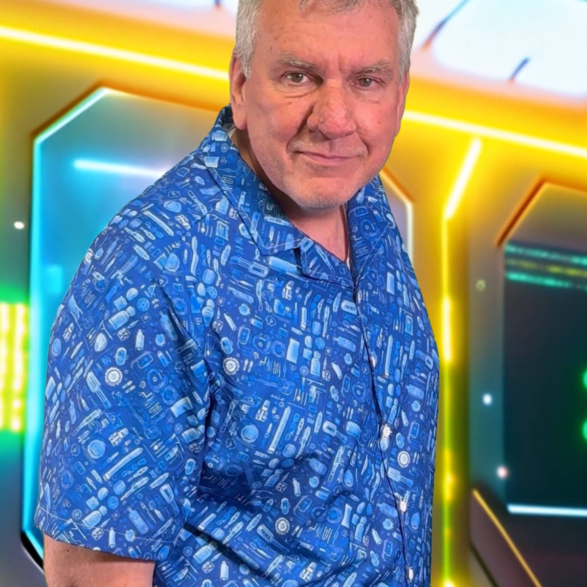 Sci Fi Tools | Cool Comfortable Hawaiian short sleeve shirt