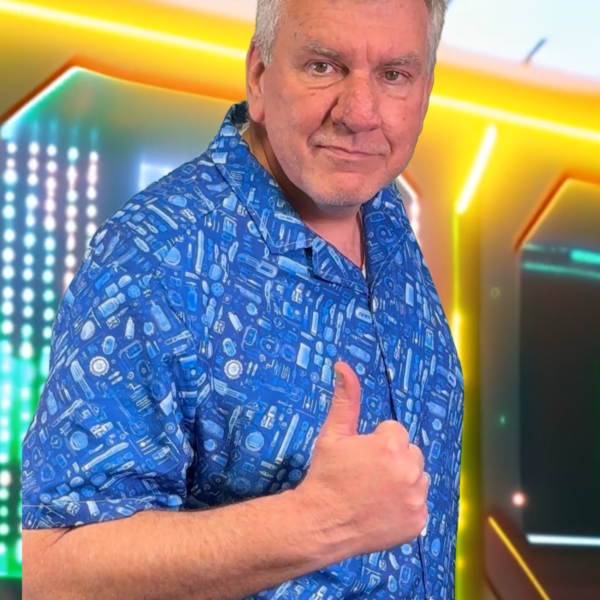 Sci Fi Tools | Cool Comfortable Hawaiian short sleeve shirt