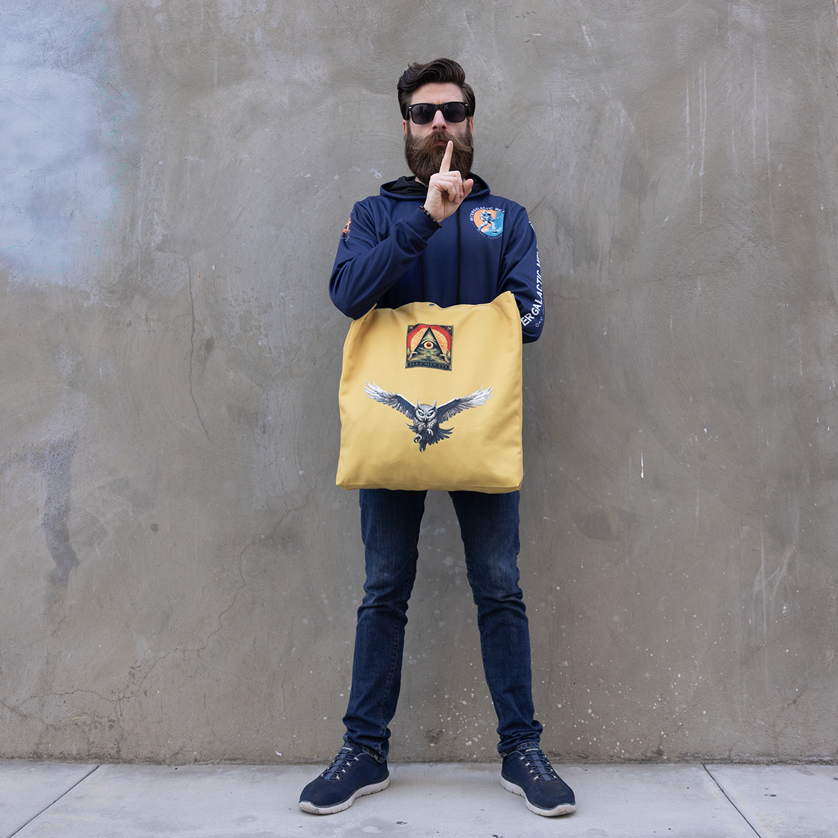 Illuminati Canvas Tote