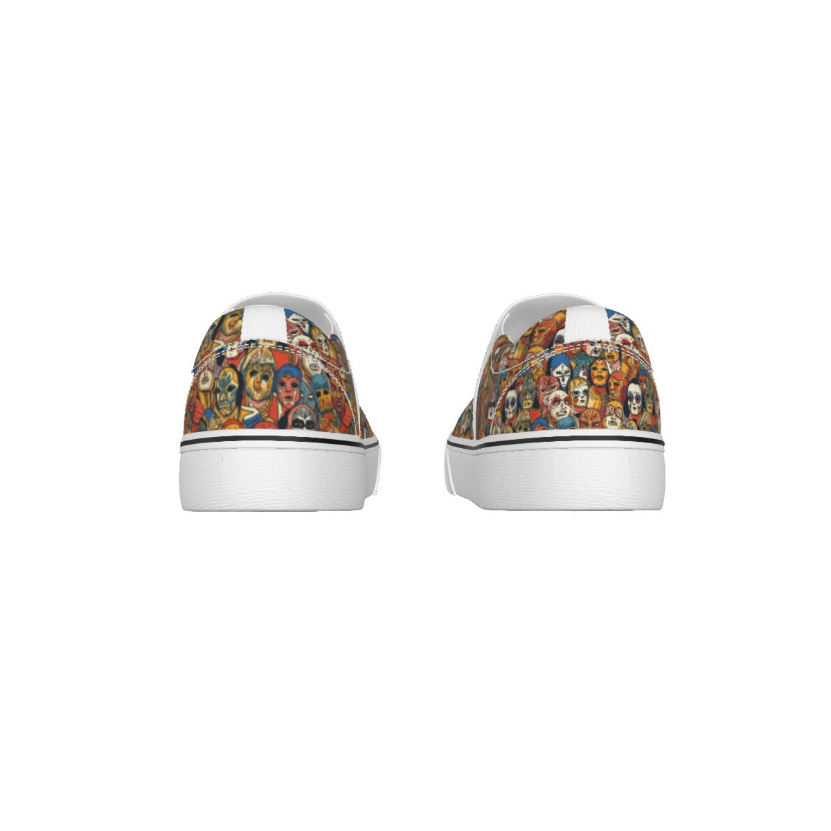 Lucha Libre slip-on sneakers