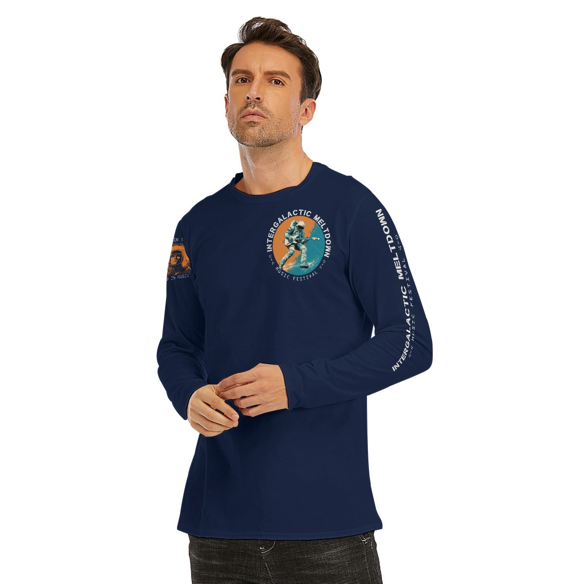 Intergalactic Meltdown Music Festival Concert shirt - Cotton Long Sleeve