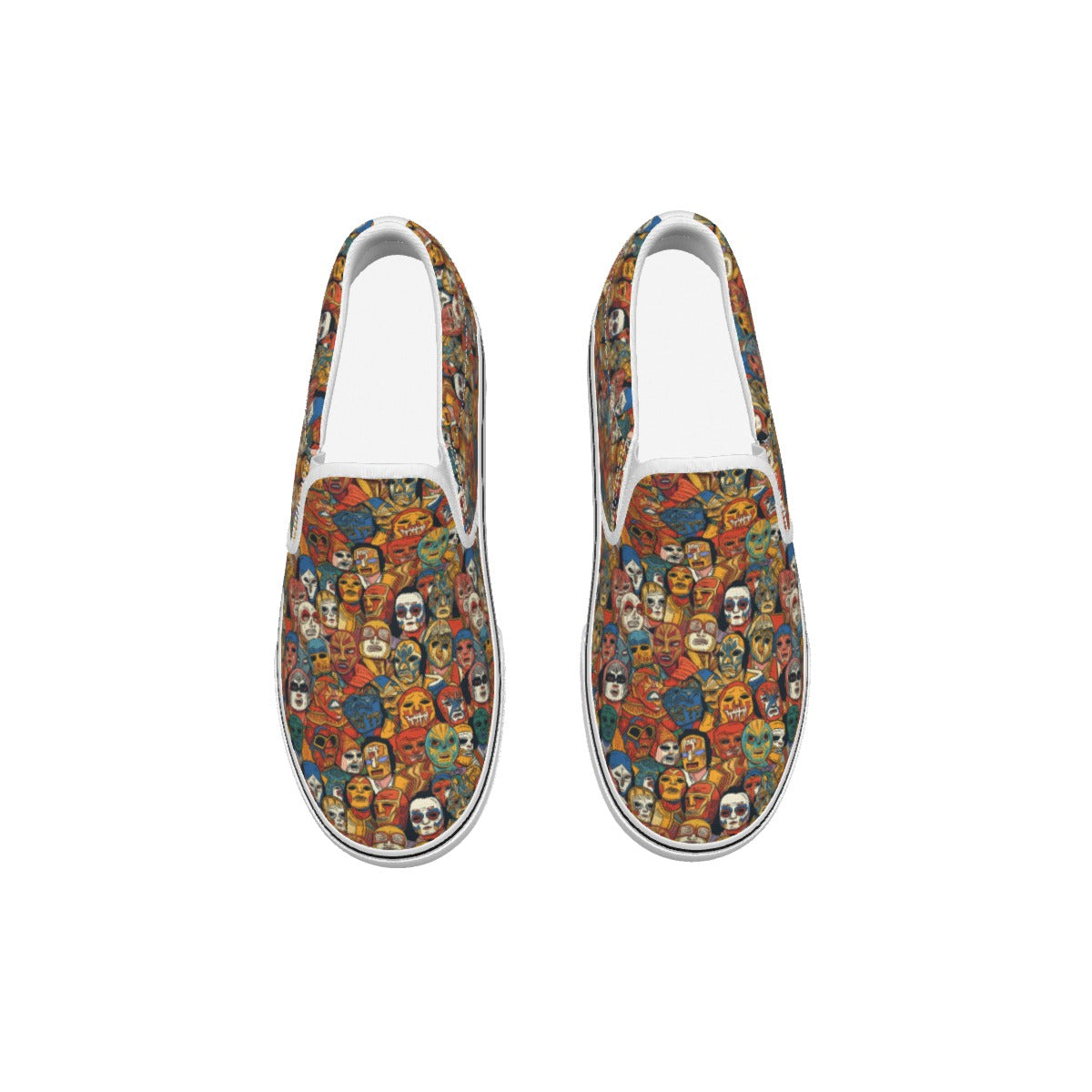 Lucha Libre slip-on sneakers