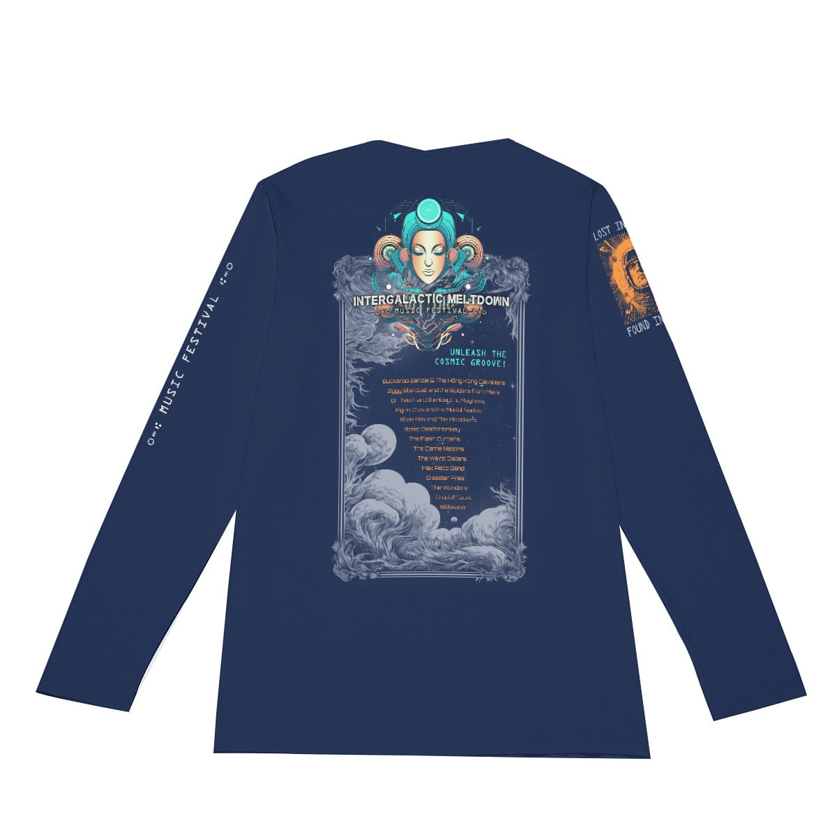 Intergalactic Meltdown Music Festival Concert shirt - Cotton Long Sleeve