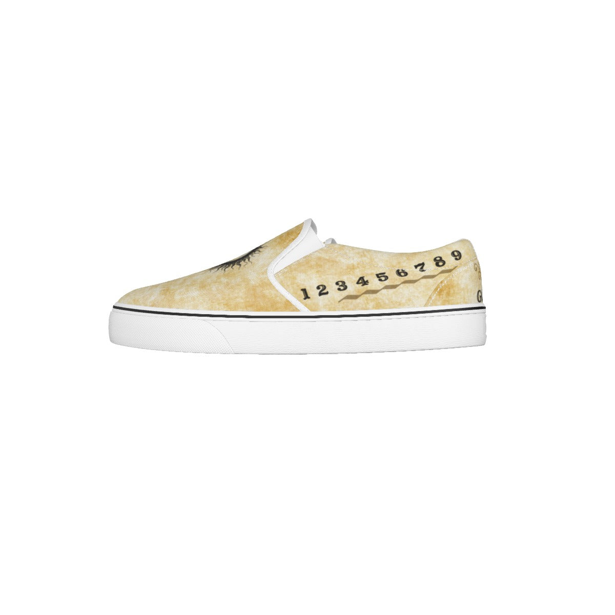 Men's Ouija Board Slip On Sneakers