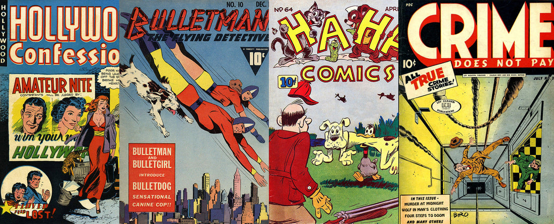 Golden Age Comic Shirts: Celebrating 1940s Vintage Comics