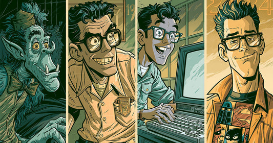 timeline of nerd images