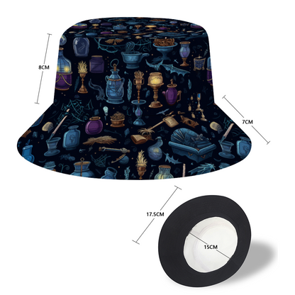 Magic Unisex Classic Bucket Hat | Summer Travel Beach Sun Caps