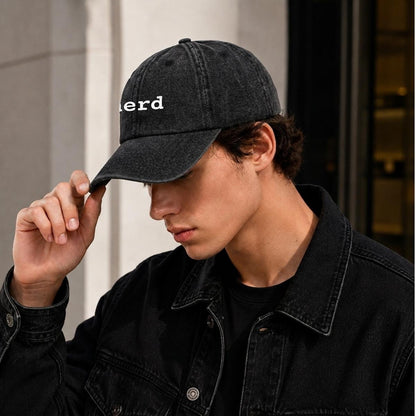 nerd Embroidered Baseball Cap