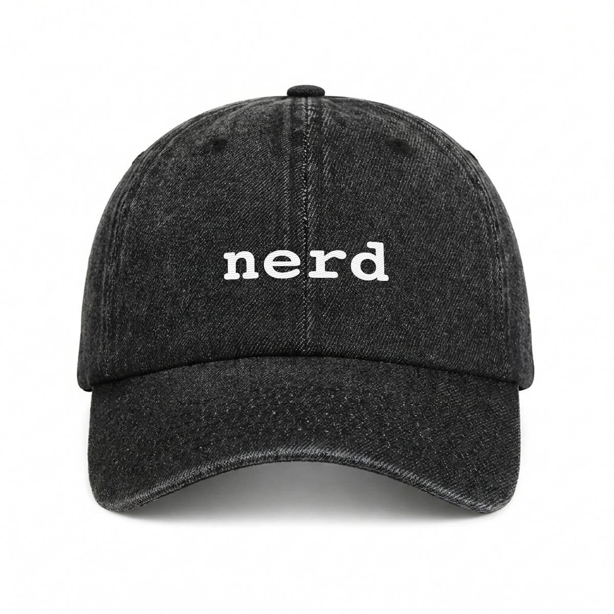 nerd Embroidered Baseball Cap