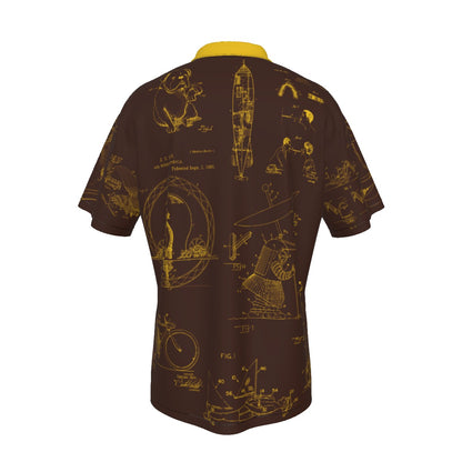 Vintage Patent Blueprint Shirt - Inventor's Gift for Engineers & Makers