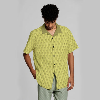 Backrooms Hawaiian Shirt | Liminal Level 0 Wallpaper Creepypasta Shirt