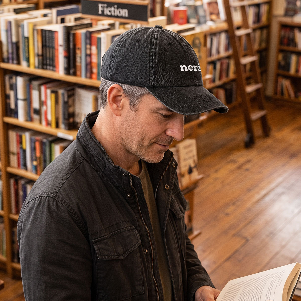 nerd Embroidered Baseball Cap
