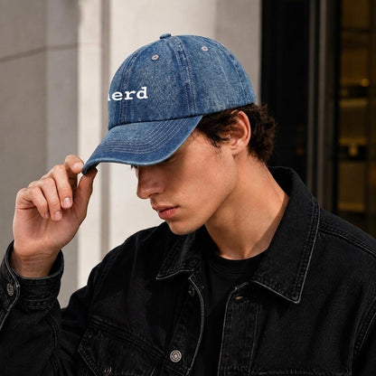nerd Embroidered Baseball Cap