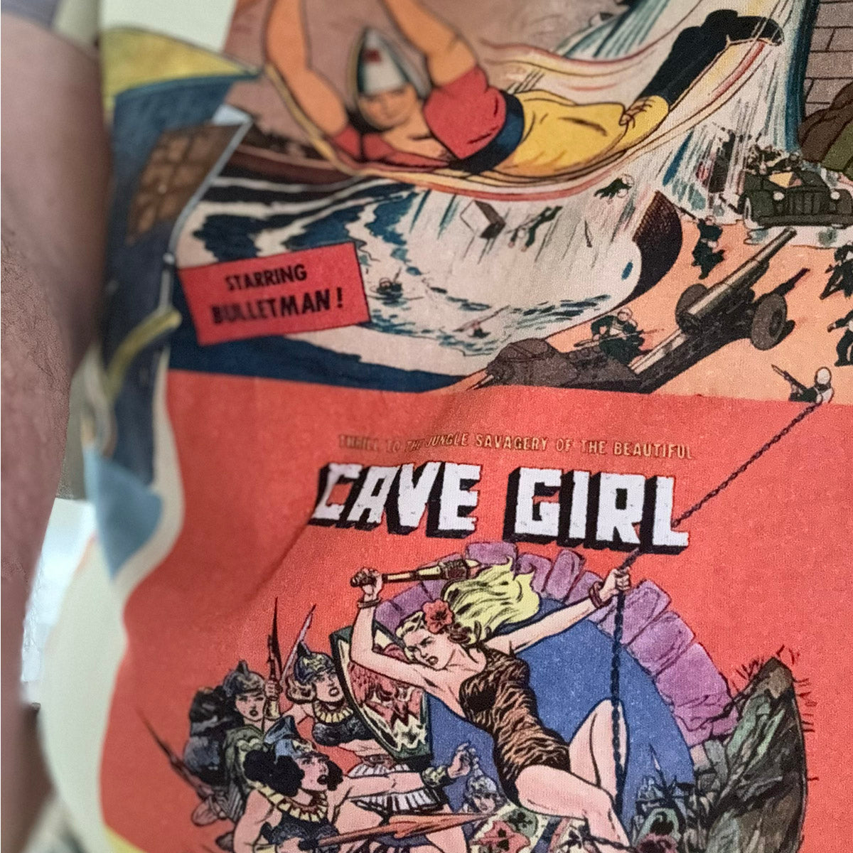 vintage comics cave girl