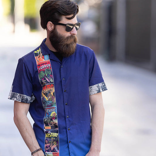 Golden Age Horror Comics | Hawaiian Shirt