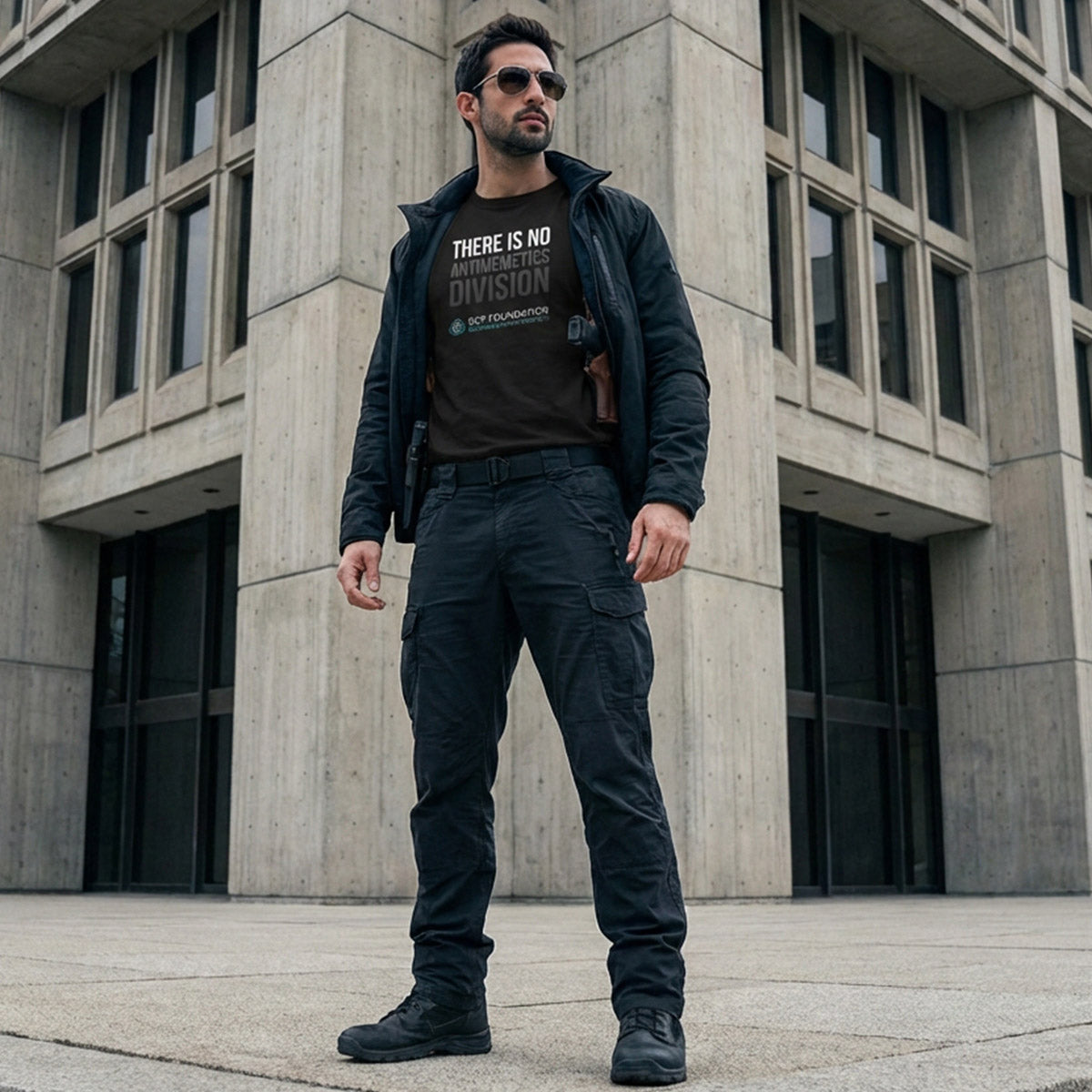 There Is No Antimemetics Division | SCP Foundation T-Shirt
