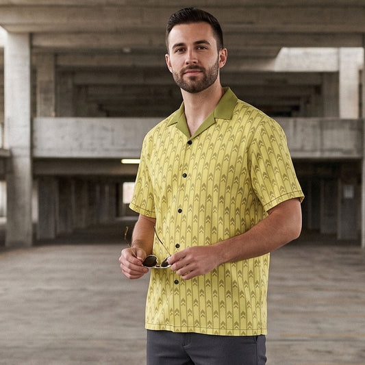Backrooms Hawaiian Shirt | Liminal Level 0 Wallpaper Creepypasta Shirt