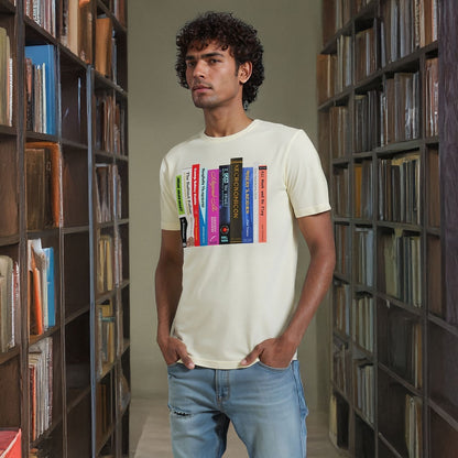 Fictional Books T-Shirt | Dark Humor Literary Parody Pop Culture Tee
