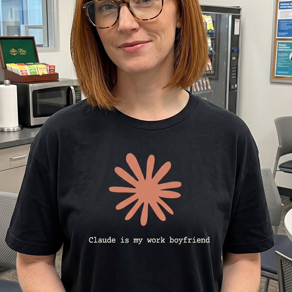 Claude Is My Work Boyfriend T-Shirt | Claude AI Funny Relationship Tee
