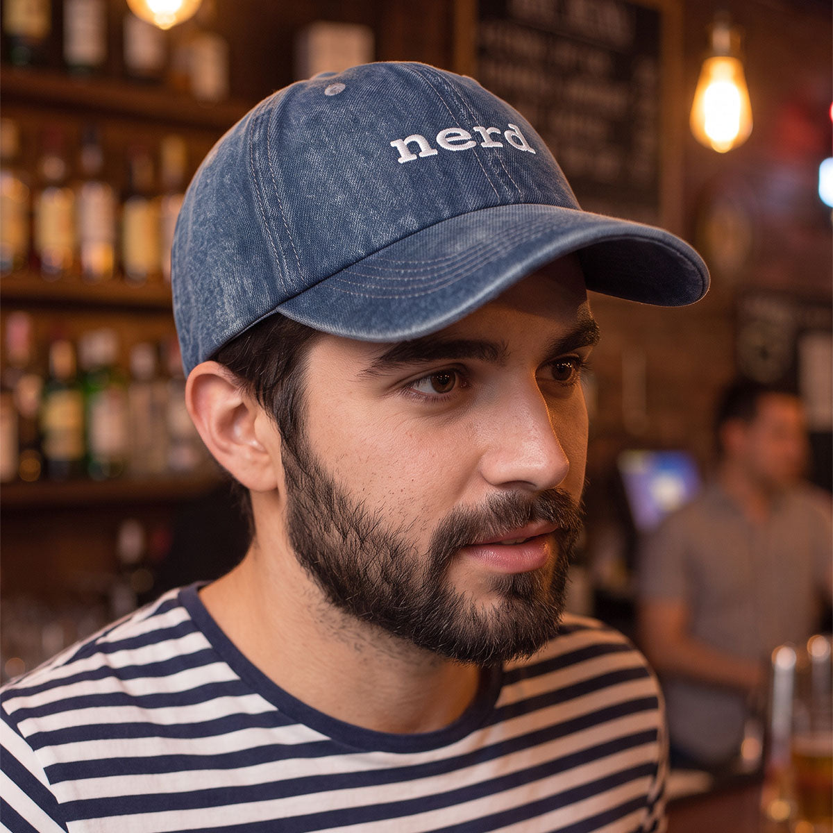 nerd Embroidered Baseball Cap