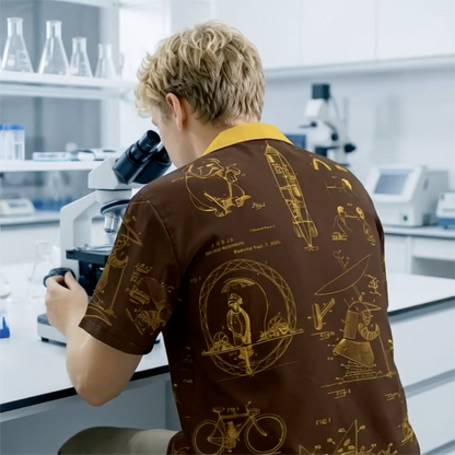 Vintage Patent Blueprint Shirt - Inventor's Gift for Engineers & Makers