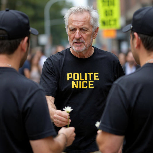 Polite Nice T-Shirt | Statement Tee