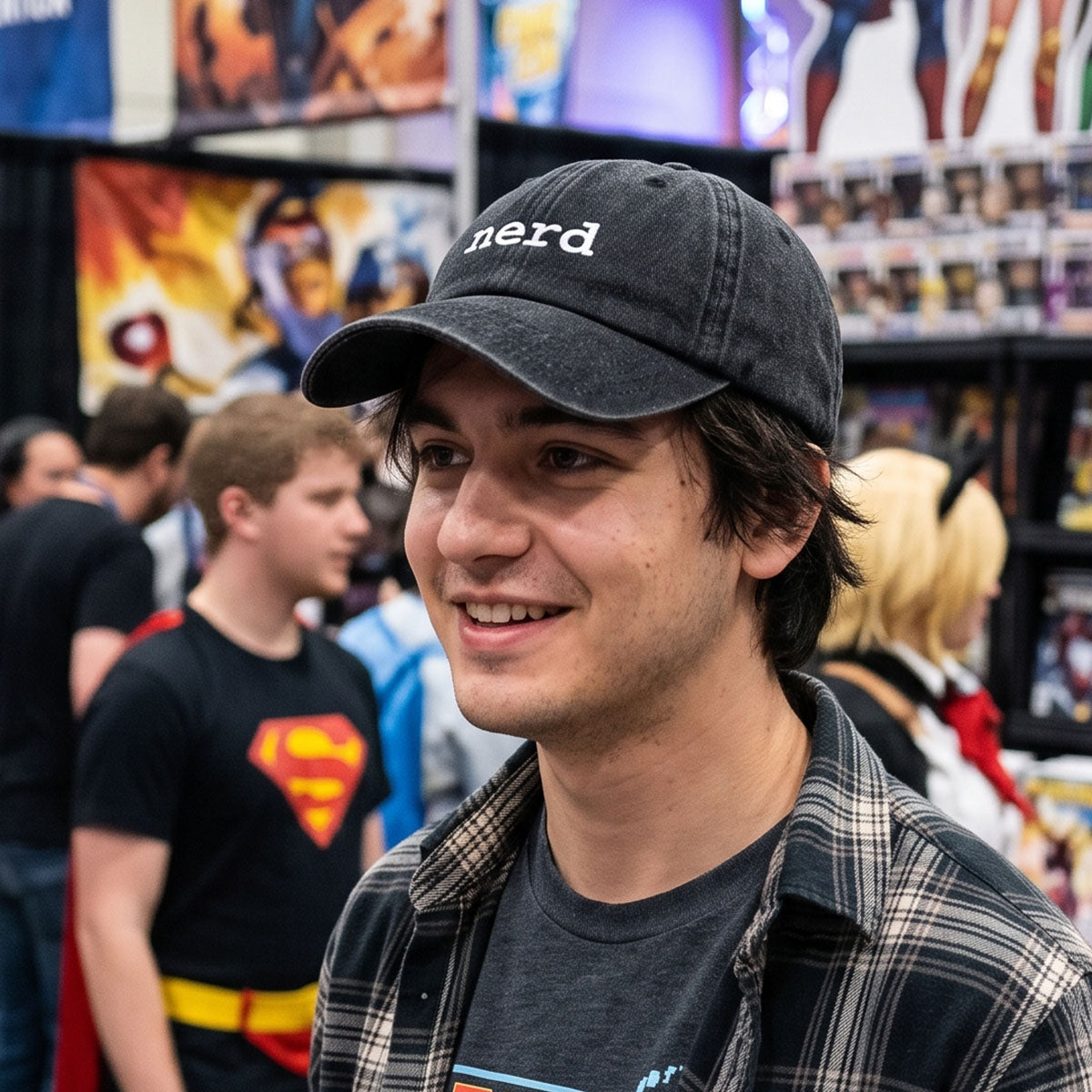 nerd Embroidered Baseball Cap