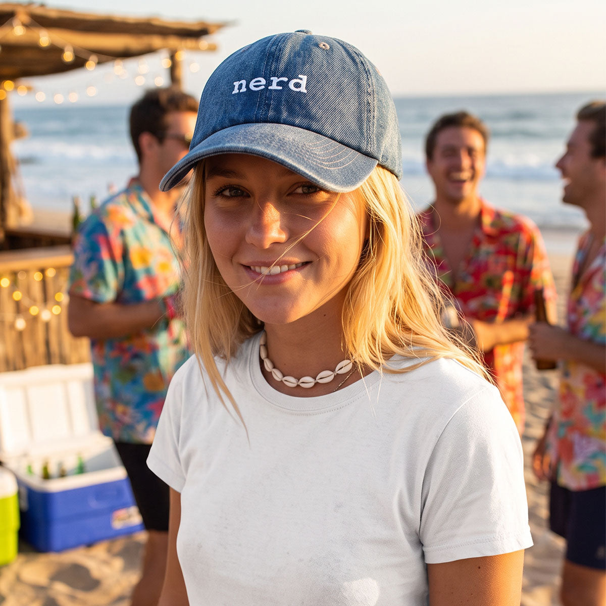nerd Embroidered Baseball Cap