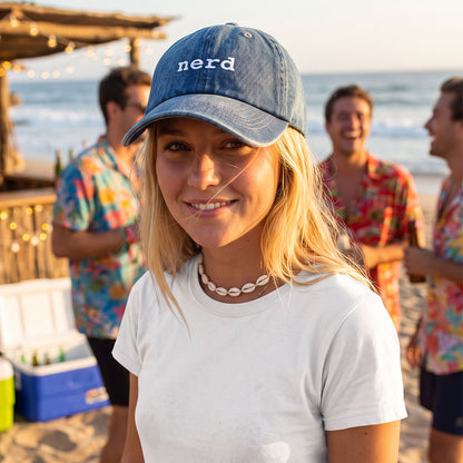 nerd Embroidered Baseball Cap