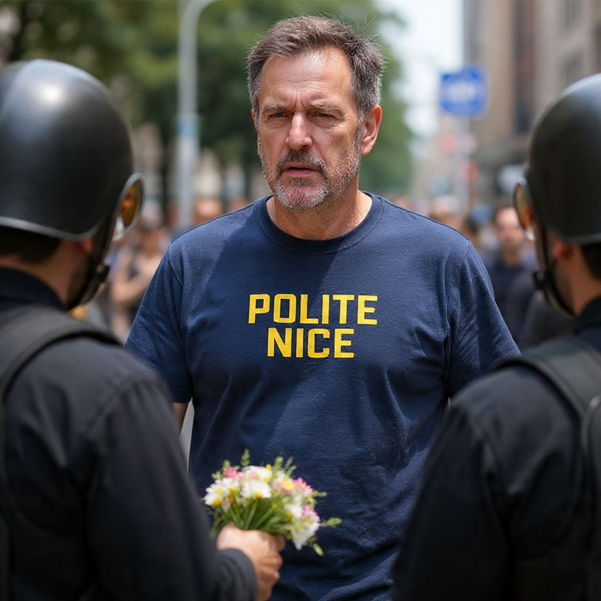 Polite Nice T-Shirt | Statement Tee