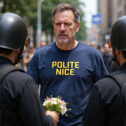 Polite Nice T-Shirt | Statement Tee