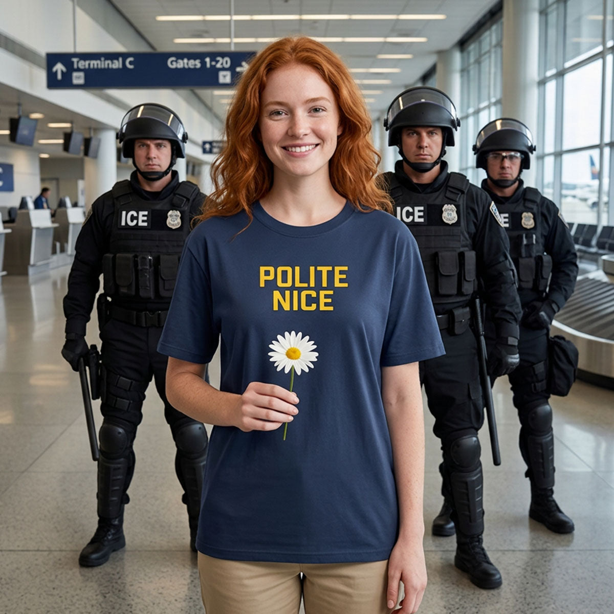 Polite Nice T-Shirt | Statement Tee