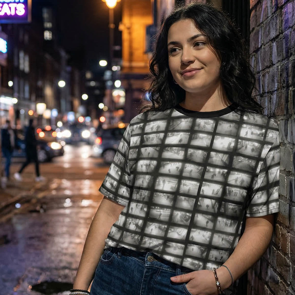 Watch List - Surveillance Camera All-Over Print Tee