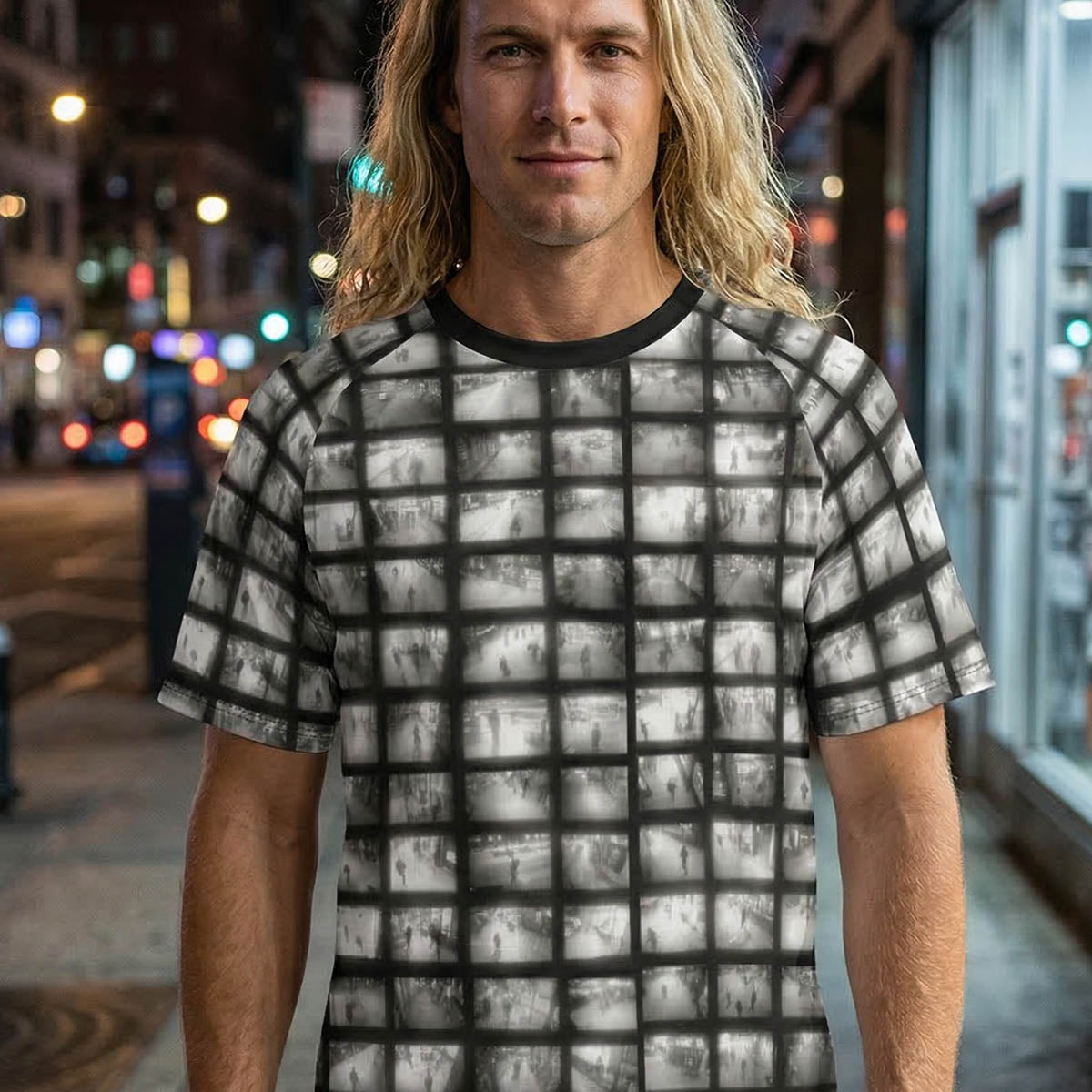 Watch List - Surveillance Camera All-Over Print Tee