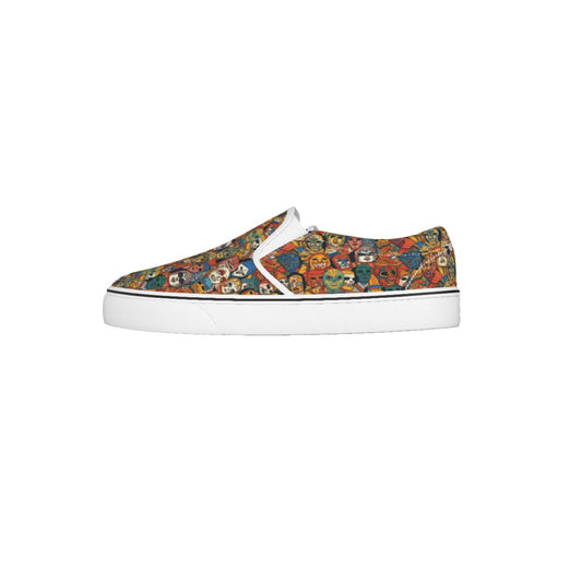 Lucha Libre slip-on sneakers