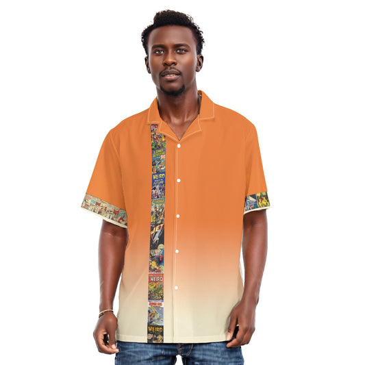 Science Fiction Comics Men's Hawaiian Shirt